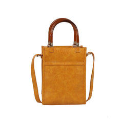 Turn-Lock Pebbled Top Handle Handbag Set