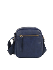 Compact Square Zip Crossbody