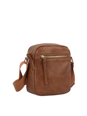 Compact Square Zip Crossbody