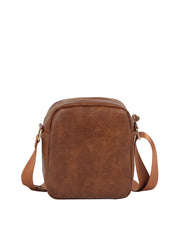 Compact Square Zip Crossbody