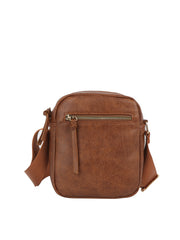Compact Square Zip Crossbody