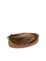 Braided Twisted Strap Woven Shoulder Bag