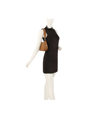 Braided Twisted Strap Woven Shoulder Bag
