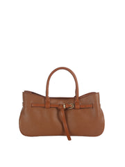 Belt Accent East-West Shoulder Bag