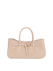 Belt Accent East-West Shoulder Bag