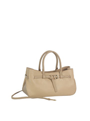 Belt Accent East-West Shoulder Bag