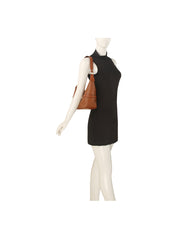 Belt Accent Slouch Shoulder Bag
