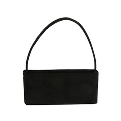 Suede Chic Baguette Shoulder Bag