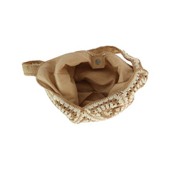 Crochet Knit Square Tote