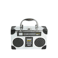 Retro Boom Box Crossbody Bag