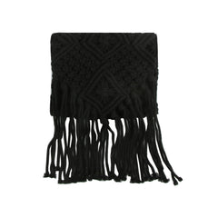 Knotted Fringe Crossbody Bag