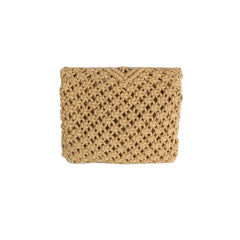 Knotted Fringe Crossbody Bag