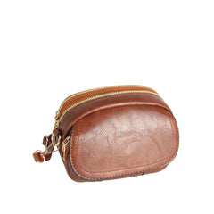 Mini Vintage Zip Crossbody