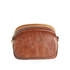 Mini Vintage Zip Crossbody