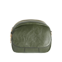 Mini Vintage Zip Crossbody