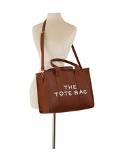 Everyday Lettered Tote and Wallet Set – Large