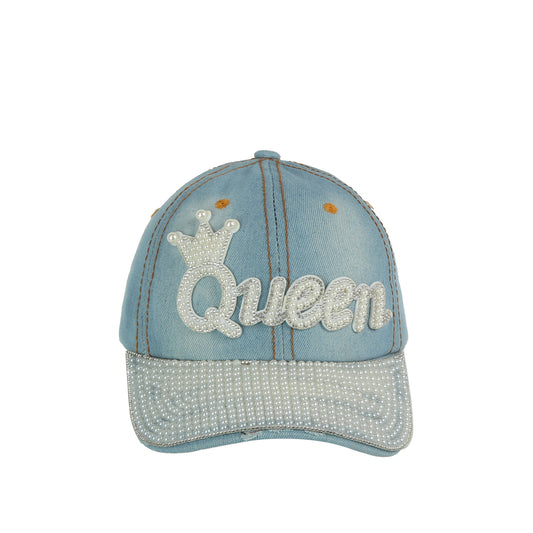 Pearl Crown Queen Cap