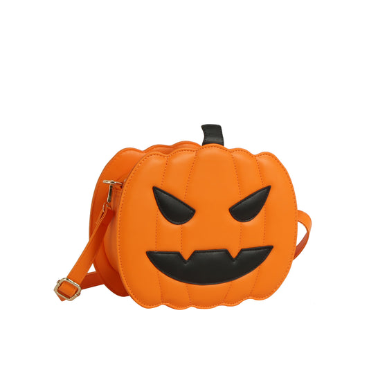 Jack-O'-Lantern Halloween Crossbody