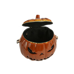 Jack-O'-Lantern Pumpkin Crossbody
