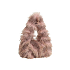 Fluffy Shoulder Hobo