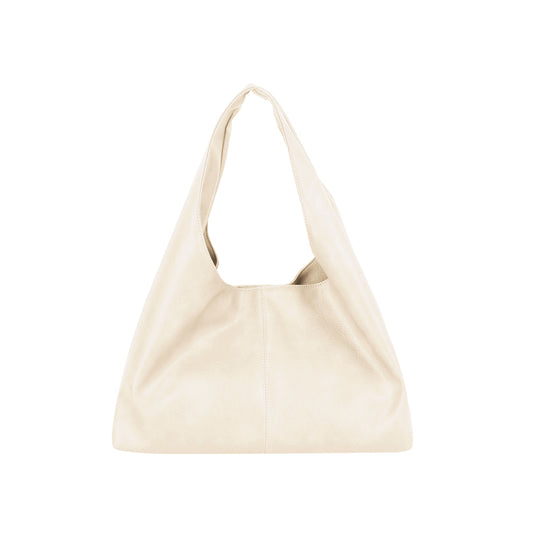 Slouch Soft Faux Leather Shoulder Hobo