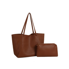 Pebbled Essential Carry Tote Set