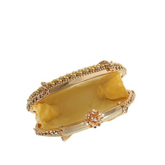 Radiance Bead Oval Evening Clutch