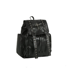 Gothic Cross Studded Backpack