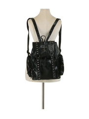 Gothic Cross Studded Backpack