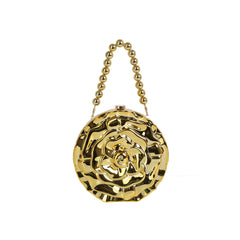 Bloomed Flower Round Clutch