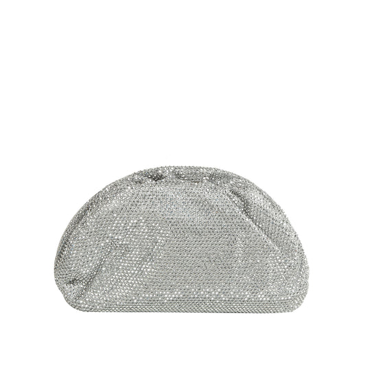 Ombre Sparkle Ruched Clutch