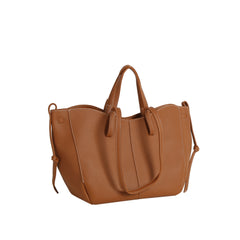 Structured Side-Tie Tote