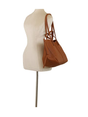 Structured Side-Tie Tote
