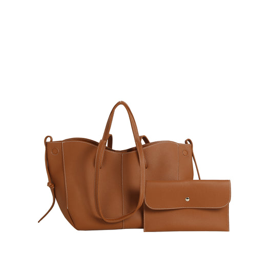 Structured Side-Tie Tote