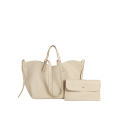 Structured Side-Tie Tote