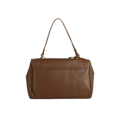 Structured Turn-Lock Satchel