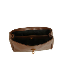 Structured Turn-Lock Satchel
