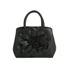 Floral Bloom Top Handle Satchel
