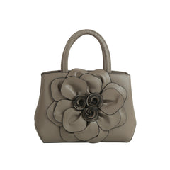 Floral Bloom Top Handle Satchel