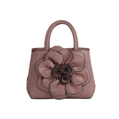 Floral Bloom Top Handle Satchel