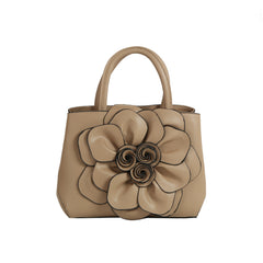 Floral Bloom Top Handle Satchel