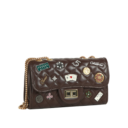 Lucky Charm Quilted Shoulder Bag