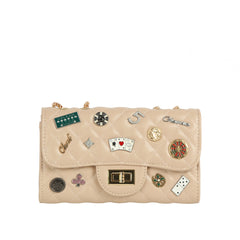 Lucky Charm Quilted Shoulder Bag