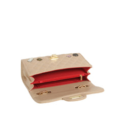 Lucky Charm Quilted Shoulder Bag