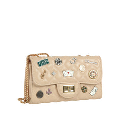 Lucky Charm Quilted Shoulder Bag