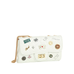 Lucky Charm Quilted Shoulder Bag