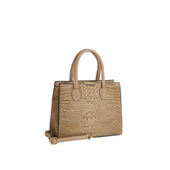 Crocodile Embossed 3-Piece Tote Set