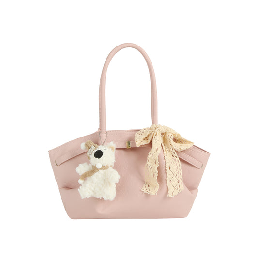 Teddy Charm Bow Tote