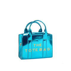 Metallic "THE TOTE BAG" Mini Tote