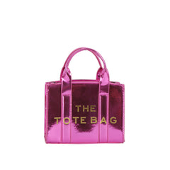 Metallic "THE TOTE BAG" Mini Tote